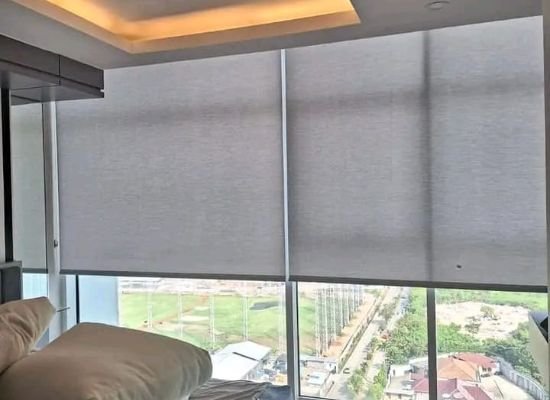 Jual Gorden Kantor Roller Blind Dimout Sharp Point Jakarta