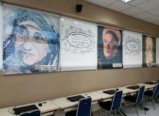 Jual Roller Blind Printing Sharp Point Jakarta